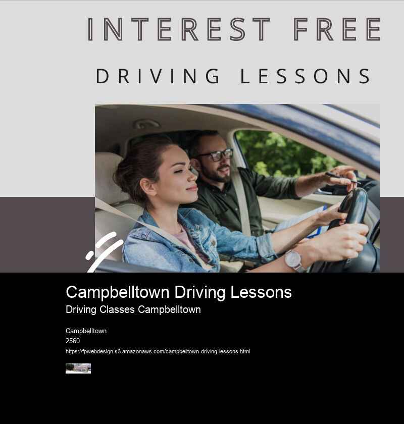 Campbelltown Driving Lessons Driving Classes Campbelltown Driving refresher course