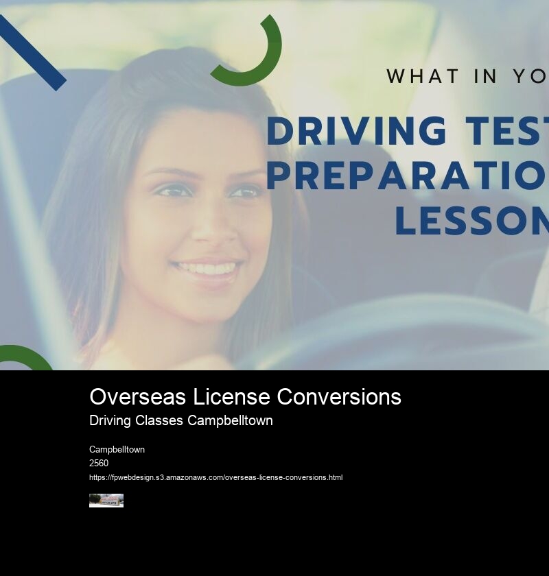 Overseas License Conversions